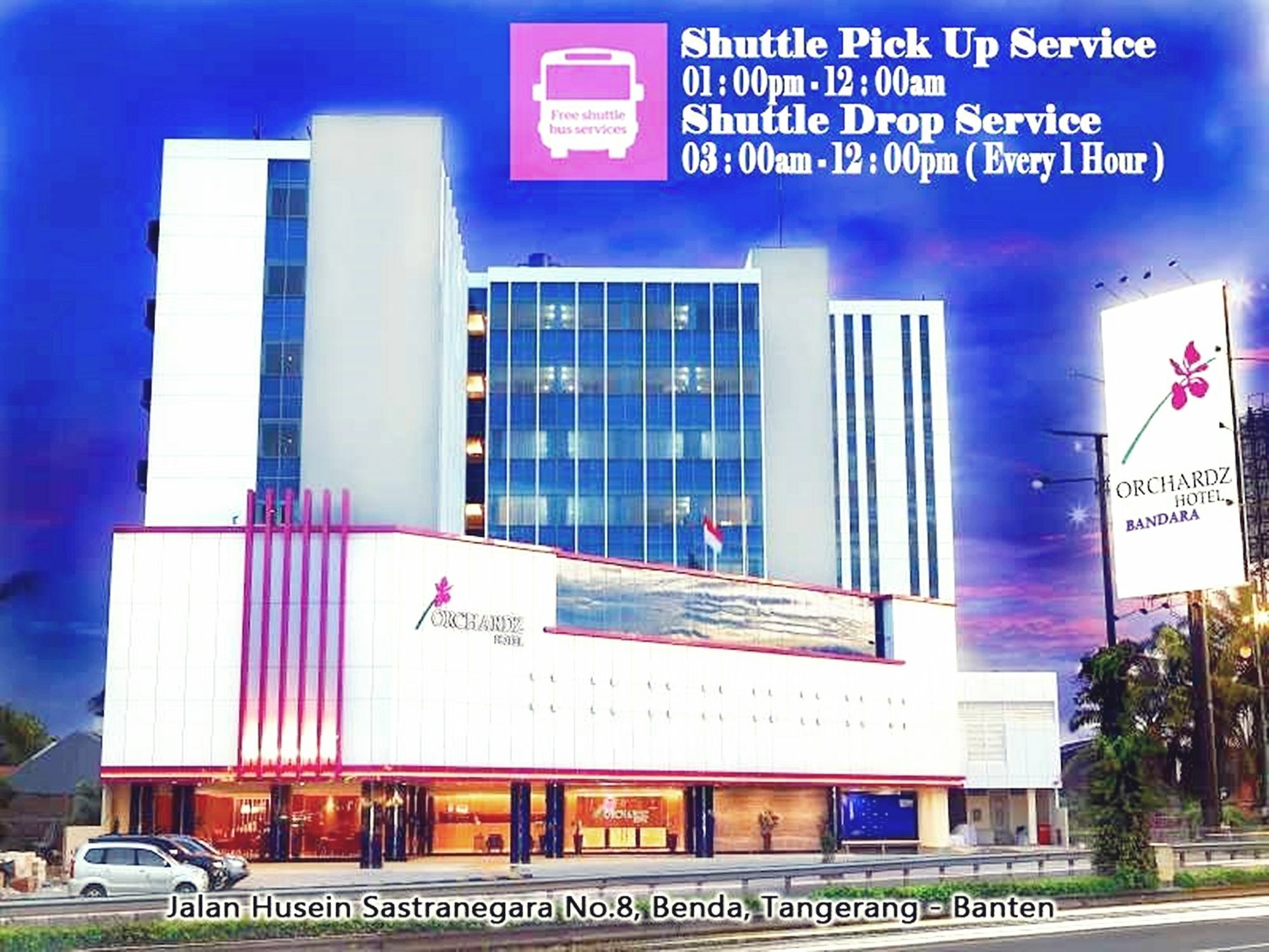 Orchardz Hotel Bandara Tangerang Kültér fotó